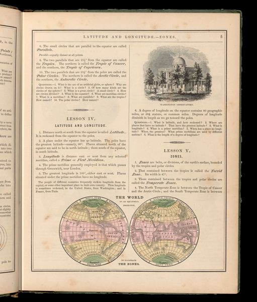 Lesson IV. Latitude and Longitude