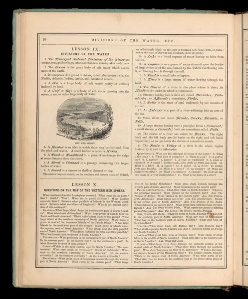 Lesson IX. Divisions of the Water.