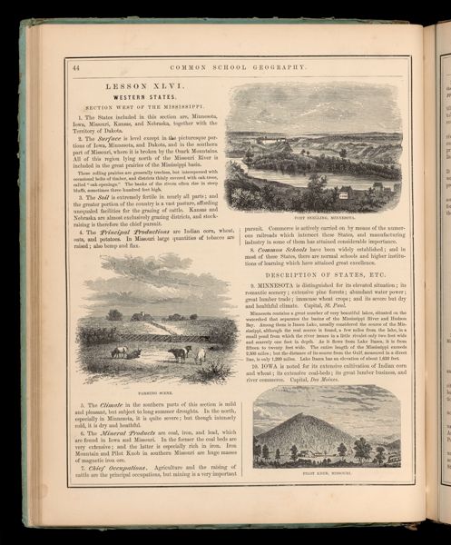 Lesson XLVI. Western States