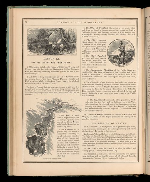 Lesson LI. Pacific States and Territories