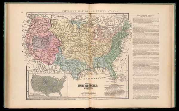 Physical Map of the United States