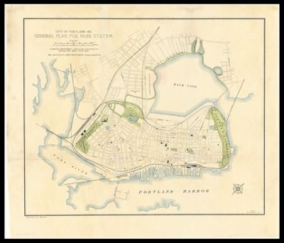 City of Portland Me. General Plan for Park System