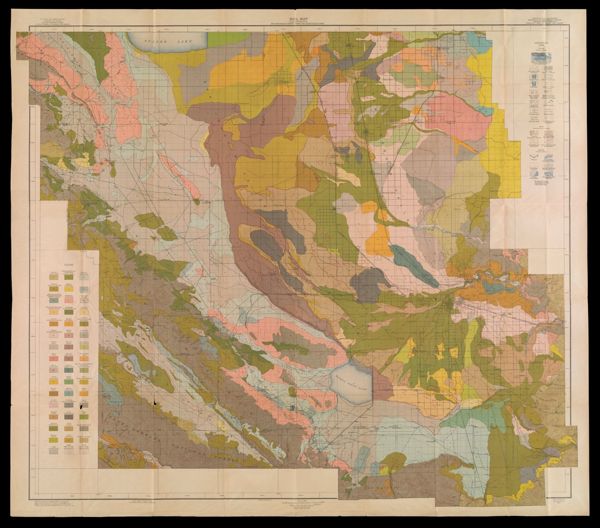 Soil Map California: Reconnoissance Survey, Upper San Joaquin Valley Sheet