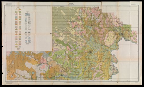 Soil Map Oregon Yamhill County Sheet