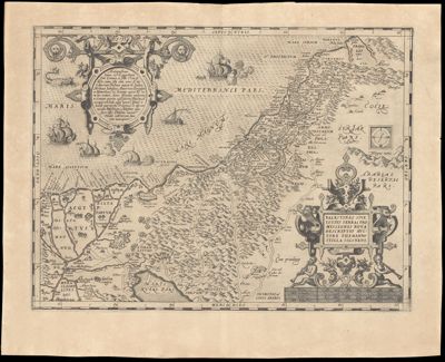 Palestinae Sive Totivs Terrae Promissionis Nova Descriptio Avctore Tilemanno Stella Sigeneus