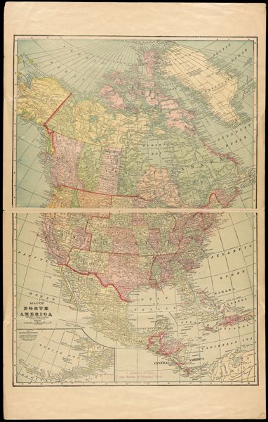 Map of North America