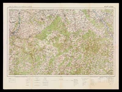 Carte de France et des Frontieres