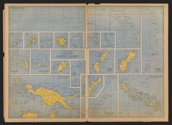 Rand McNally Reliable Map of Selected Pacific Islands