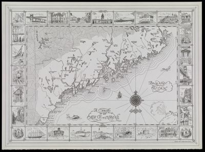 A Chart of the Coast of Maine