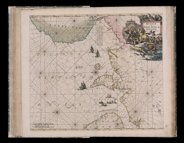 Russiae et Novae Zemlae maritimae apud R. & I. Ottens