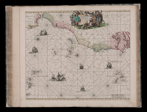 Barbariae et Guineae Maritimi a Freto Gibraltar ad Fluvium Gambiae cum insulis salsis Flandricis et Canaricis