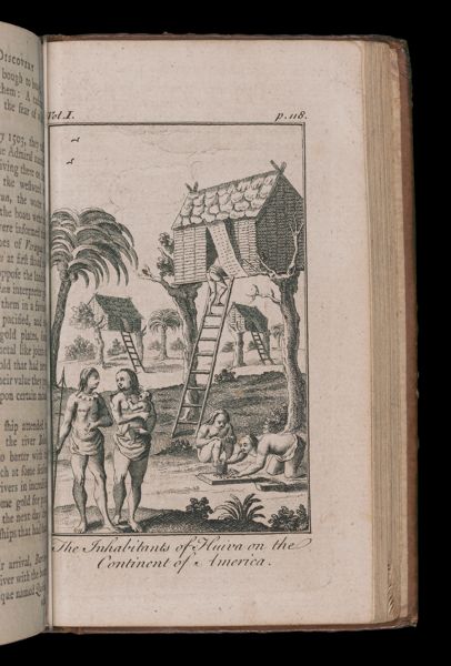The Inhabitants of Huiva on the Continent of America