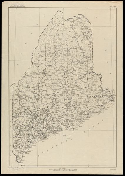 Map of Maine