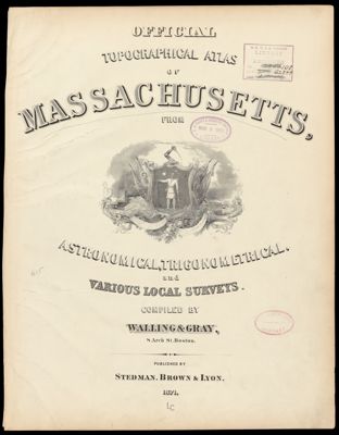 Official Topographical Atlas of Massachusetts