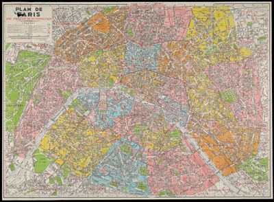 Plan de Paris, Avec Indication du Metropolitian