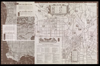 Sightseeing Map of Los Angeles County
