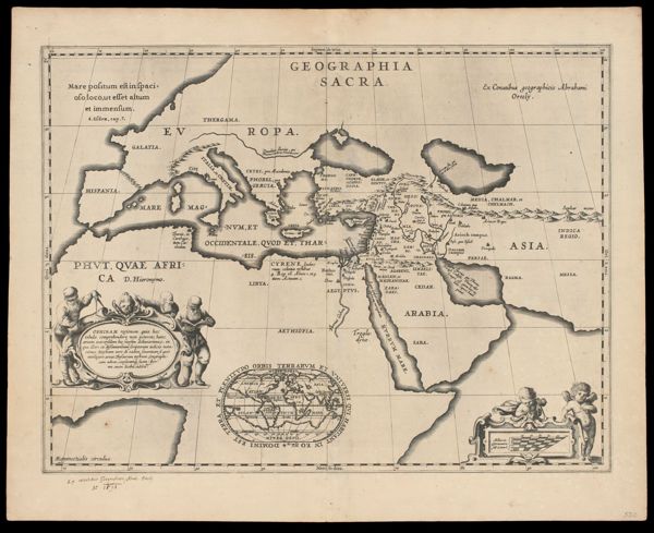 Geographia Sacra. Geographia sacra Ex Conatibus geographicis Abrahami Ortelÿ