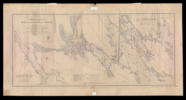 Inside Passage between Bath and Boothbay Harbor