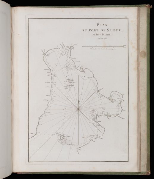 Plan du Port de Subec, en l'Isle de Lucon. Leve en 1766.