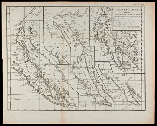 Carte de la Californie