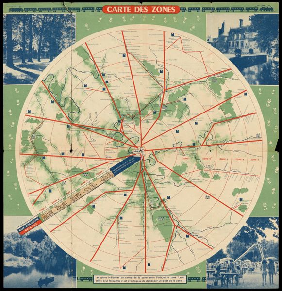 Carte des Zones