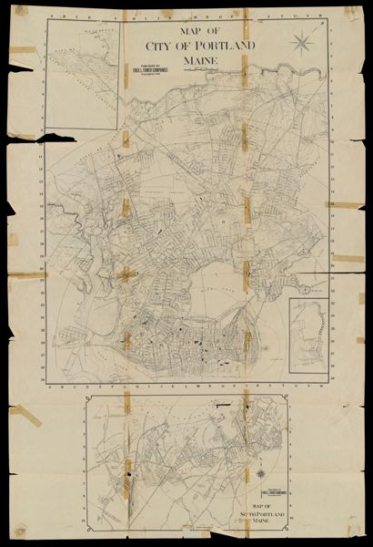 Map of the City of Portland