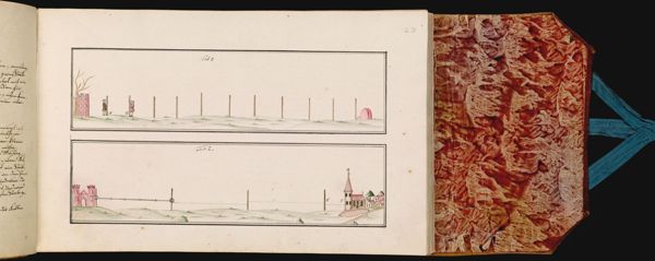 23 [sheet number in pencil] [Illustration describing surveying principles]