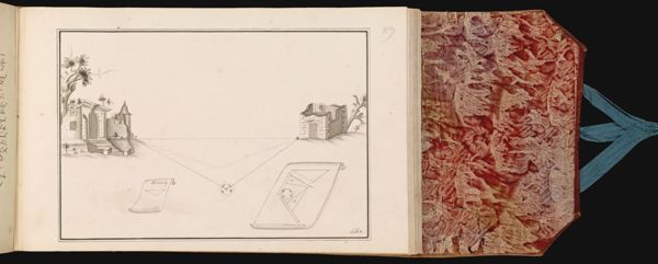 89 [sheet number in pencil] [Illustration describing surveying principles]