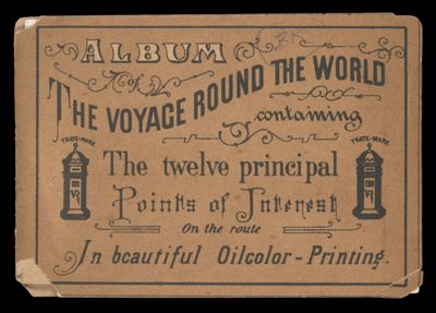 Album of the voyage round the world, containing the twelve principal points of interest on the route.