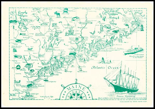 Maine Placemat