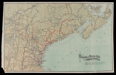 Boston and Maine R. R. and Controlled Lines.