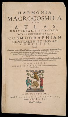 Harmonia Macrocosmica sev. Atlas Universalis et Novus...