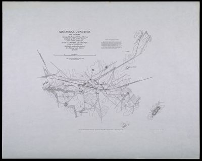Selected Civil War maps, reproduced from originals made by the U.S. Coast Survey, 1861-65Plate 2: Manassas Junction and Vicinity, April 1862