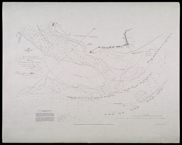 Selected Civil War maps, reproduced from originals made by the U.S. Coast Survey, 1861-65Plate 17: Plan of Final Attack on Fort fisher and Adjoining Rebel Works, Made January 15th 1865