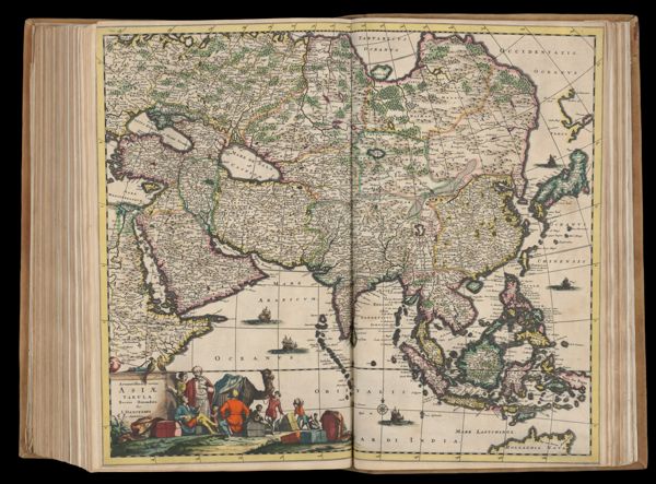 Accuratissima totius Asiae tabula recens emendata per I. Danckerts Amstelodami