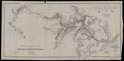Charles River, Boston Harbor : and the proposed Charles River Basin