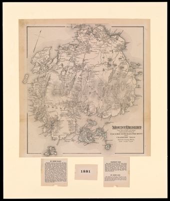 Mount Desert and adjacent islands : embracing the towns of Eden, Mount Desert, Tremont, and Cranberry Isles, Hancock County, Maine