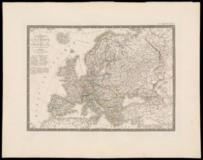 Carte Générale de lEurope