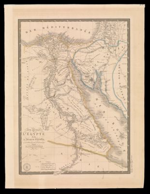 Carte generale de l'Egypte et de l'Arabie Petrée
