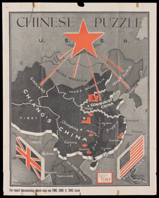 Chinese Puzzle / Time Map by R. M. Chapin, Jr.