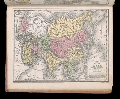 Map of Asia / Map of Palestine or the Holy Land