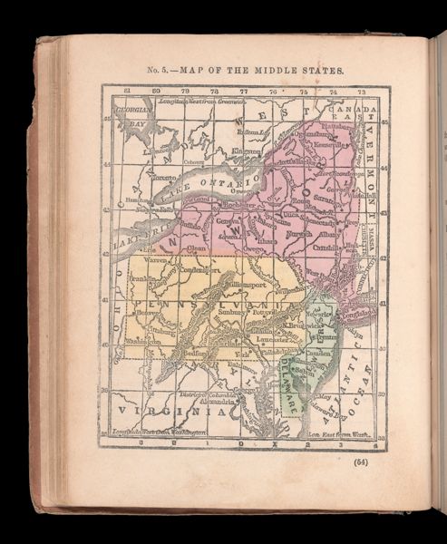 No. 5. - Map of the Middle States
