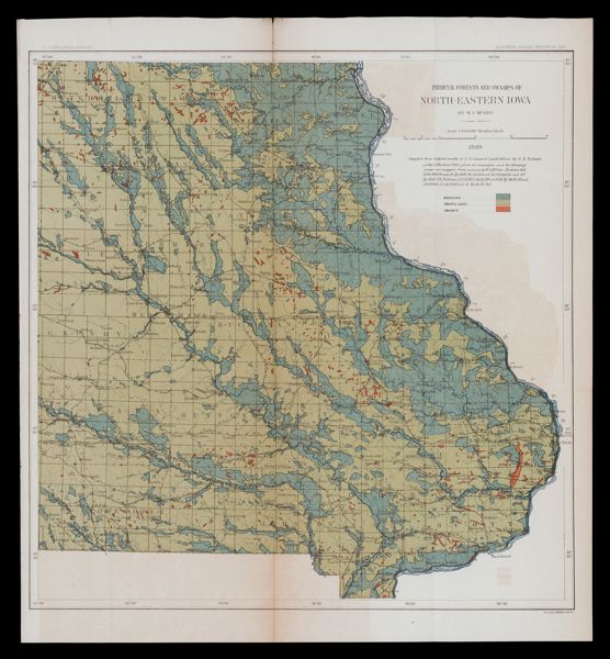 Primeval Forests and Swamps of North-Eastern Iowa