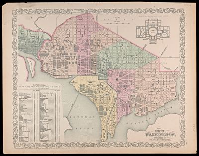 City of Washington. Published by Charles Desilver.