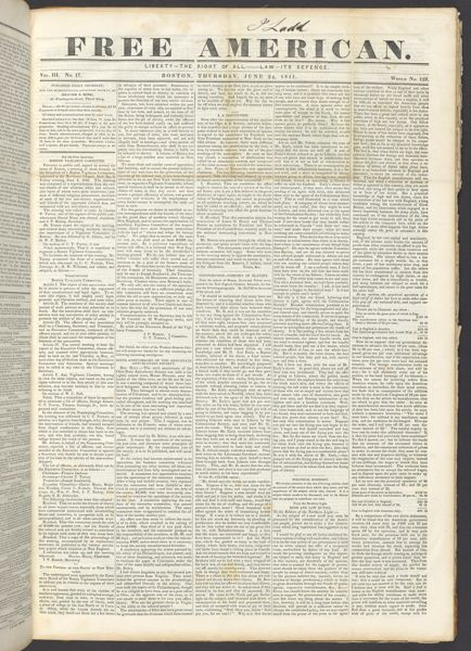 Free American Vol. III No. 17