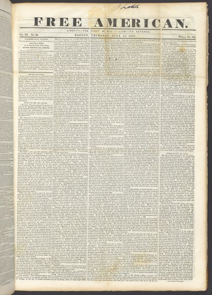 Free American Vol. III No. 20