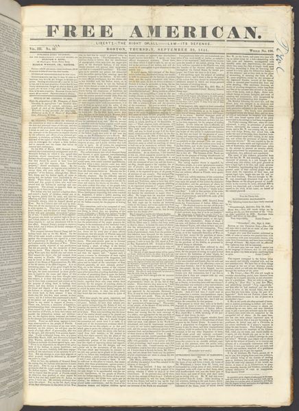 Free American Vol. III No. 31, Whole No. 136