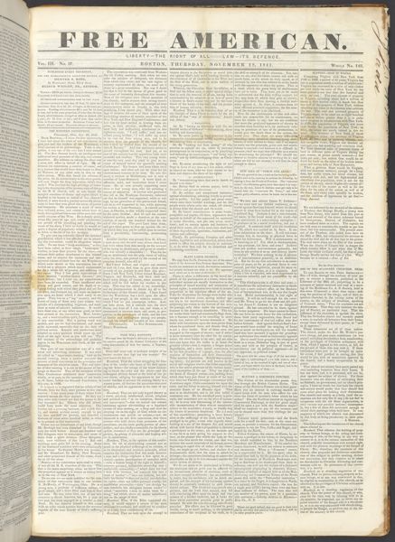 Free American Vol. III No. 37