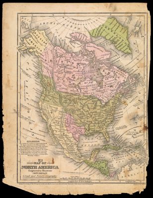 Map of North America