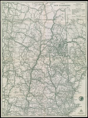 A Map of New Hampshire